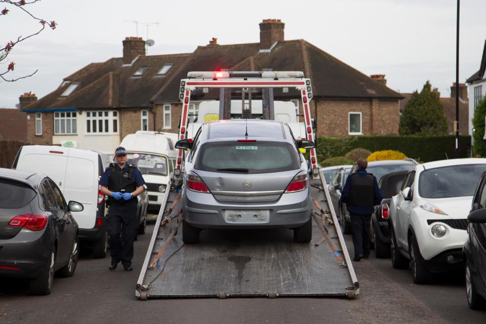  The OAP's car was also towed away by police