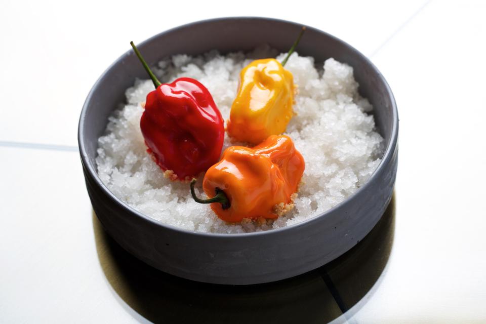  Habanero peppers alone can register up to 350,000 on the scoville scale