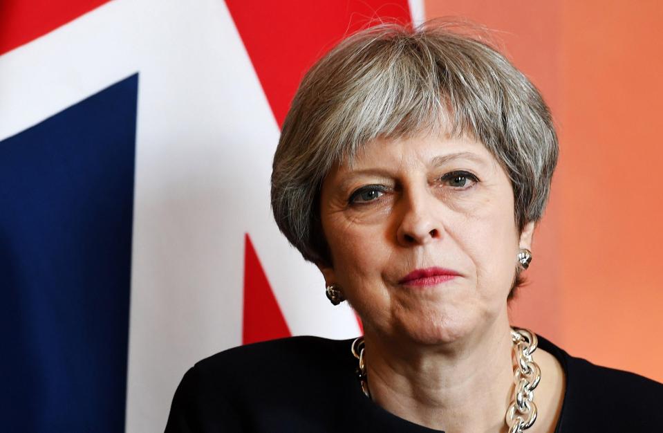  May joked that she was warned about 'ambitious home secretaries'