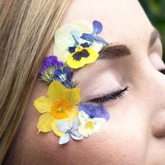  Glastonbury-based flower seller Face Florals noticed her products were being used on the body as well on faces