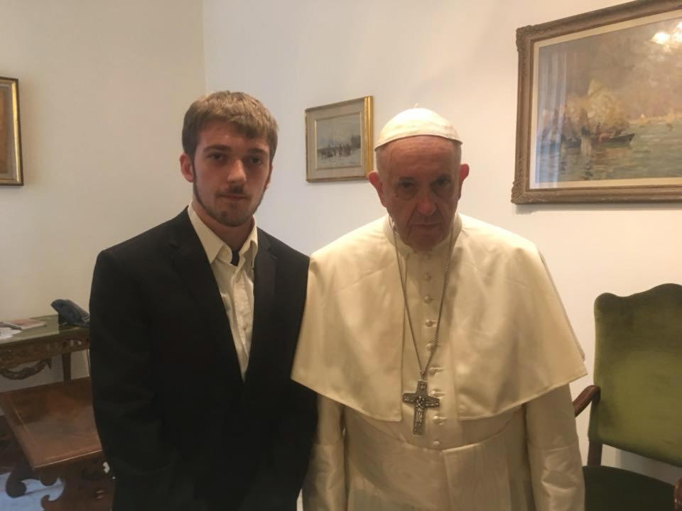  The Pope paid tribute to Alfie, saying he was 'deeply moved' by his death