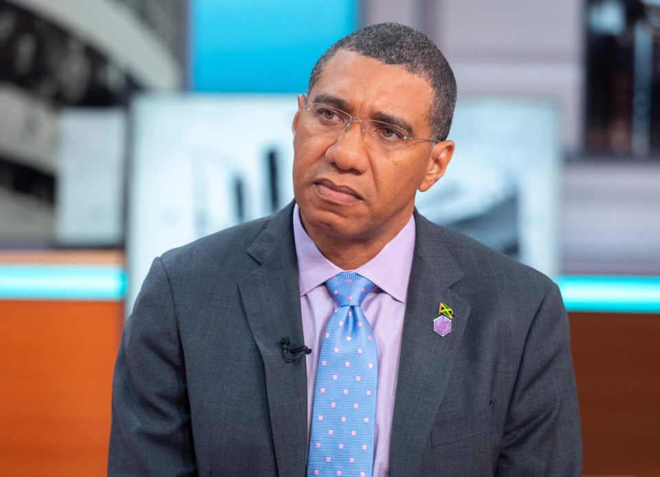  The Prime Minister of Jamaica, Andrew Holness joins Good Morning Britain