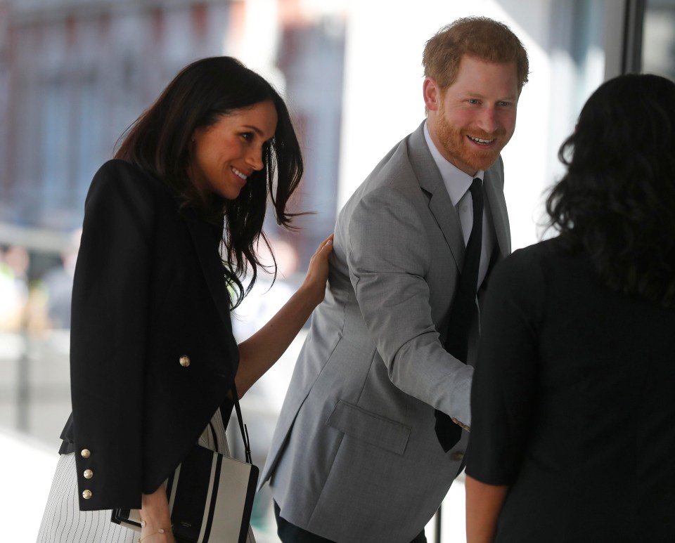 Prince Harry said Meghan was excited to be at the event