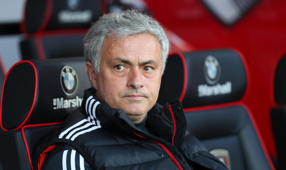  Jose Mourinho’s side are second in the Premier League table