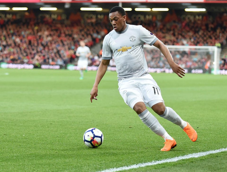  Martial has been left out of 12 of United’s 20 games in 2018.