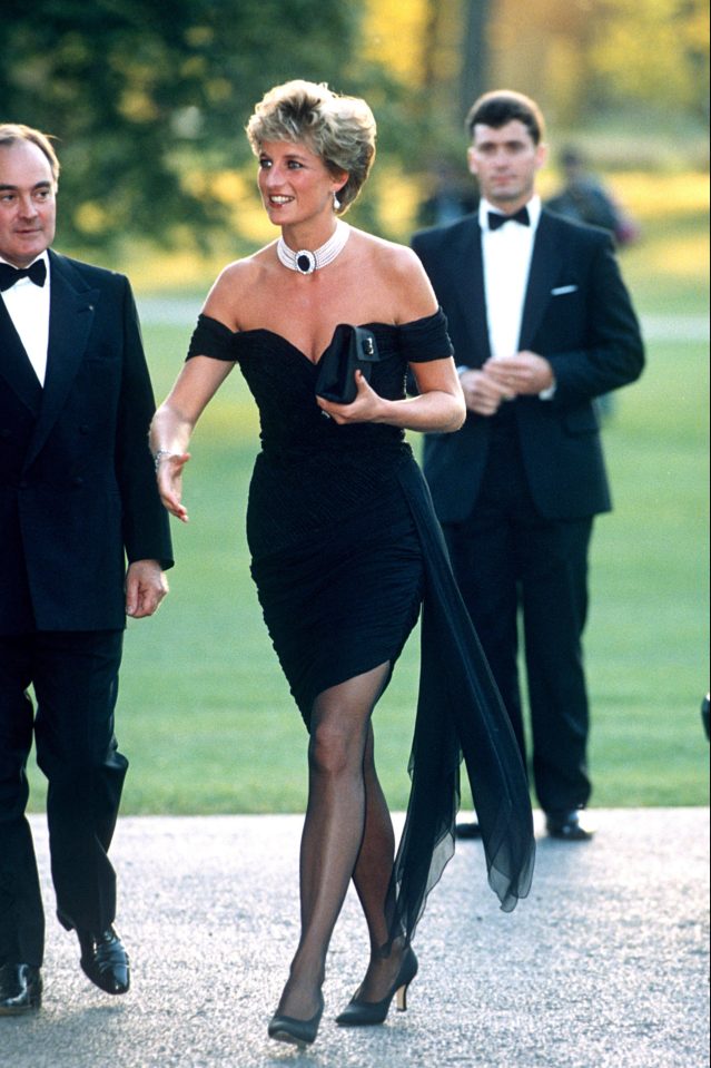  Diana wore 'the revenge dress' to a dinner in 1994, the same night Charles confessed to his adultery on TV