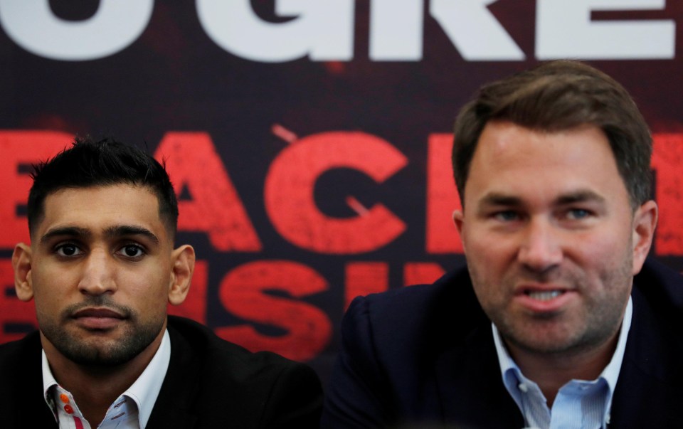 Amir Khan has signed three-fight deal with Eddie Hearn and Matchroom Sport