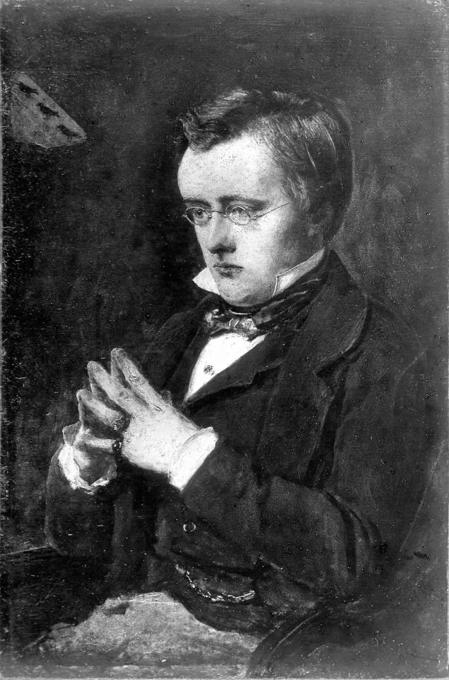  Wilkie Collins was a British writer (portrait by John Everett Millais)