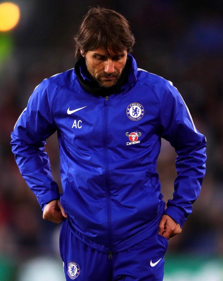  Antonio Conte looks likely to leave Chelsea at the end of the season