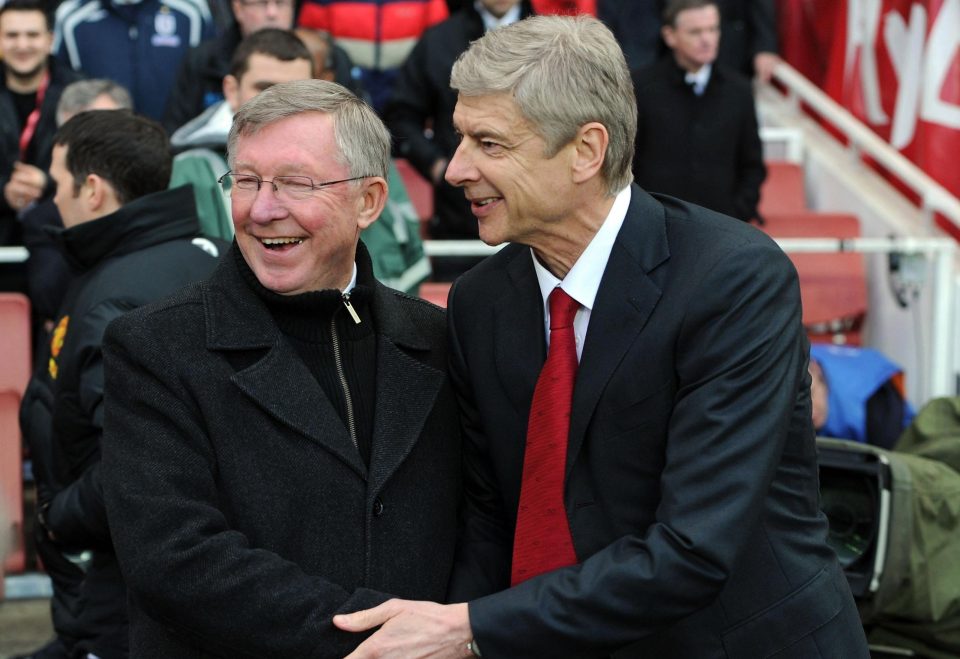  Ferguson hailed Wenger for his professional and determination during his career