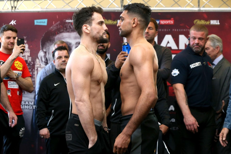 Khan will face Lo Greco at the Echo Arena in Liverpool on Saturday night