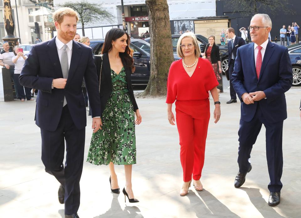  The royals met the Australian Prime Minster and servicemen and women ahead of the Invictus Games