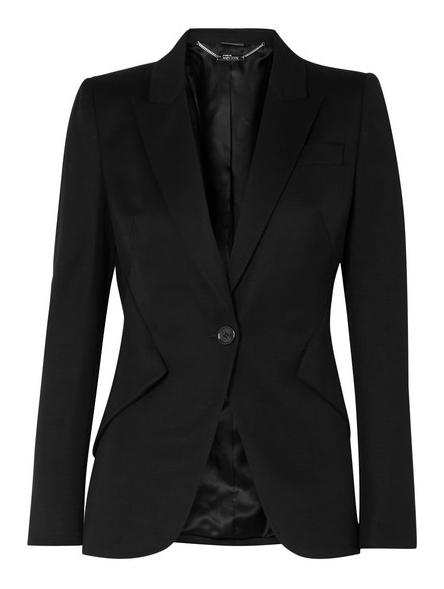  To give the summer dress and more professional look, Meghan wore this blazer over the top