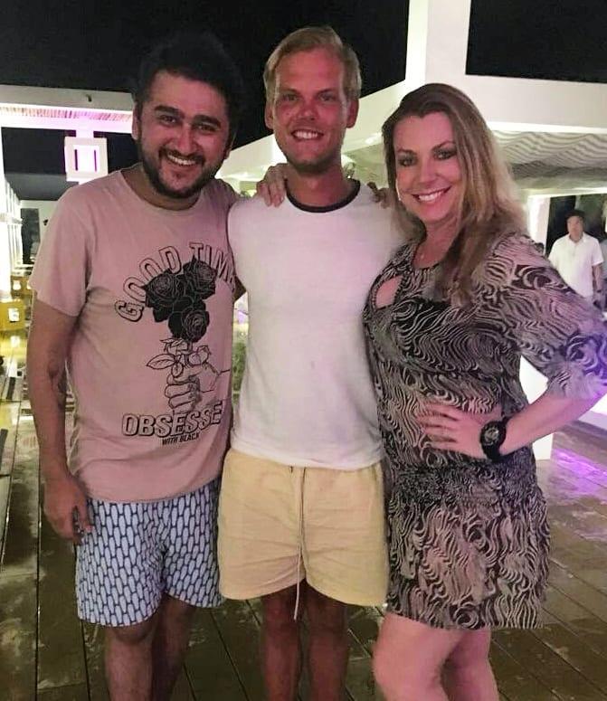  One of the last photos taken of Avicii in the Muscat Hills resort in Oman