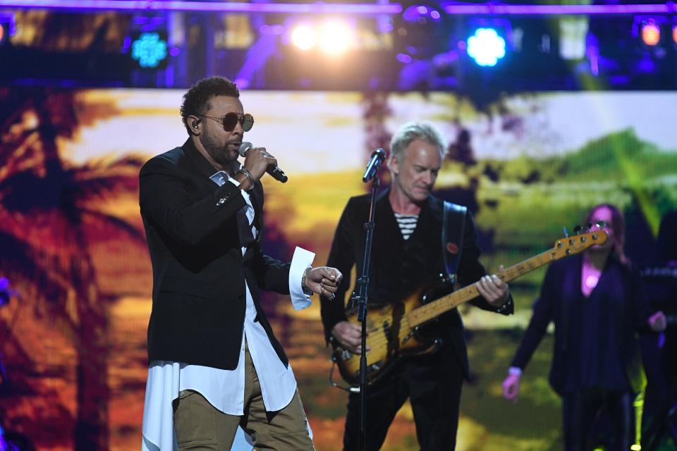  Shaggy and Sting did a medley for The Queen