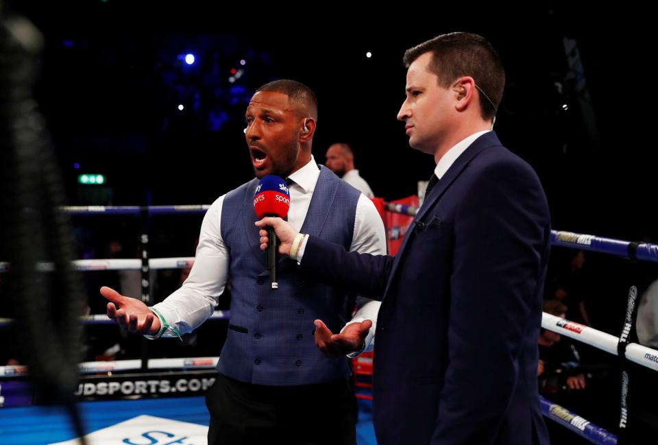 Rival Kell Brook watched Amir Khan's explosive comeback in Liverpool