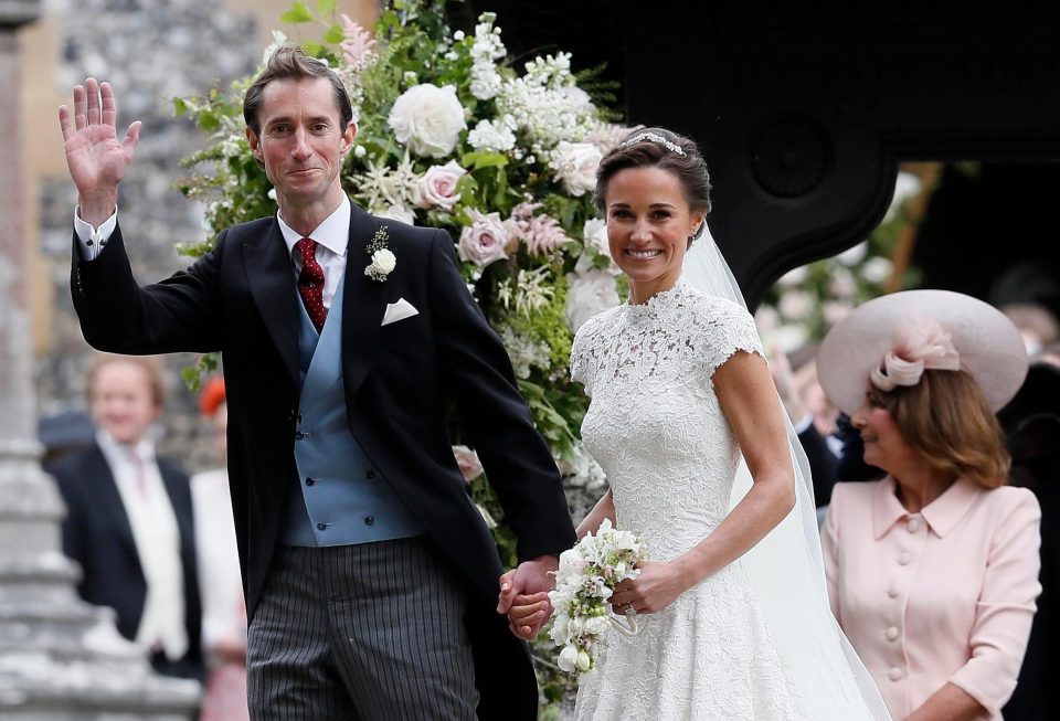  Pippa Middleton married financier James Matthews last May