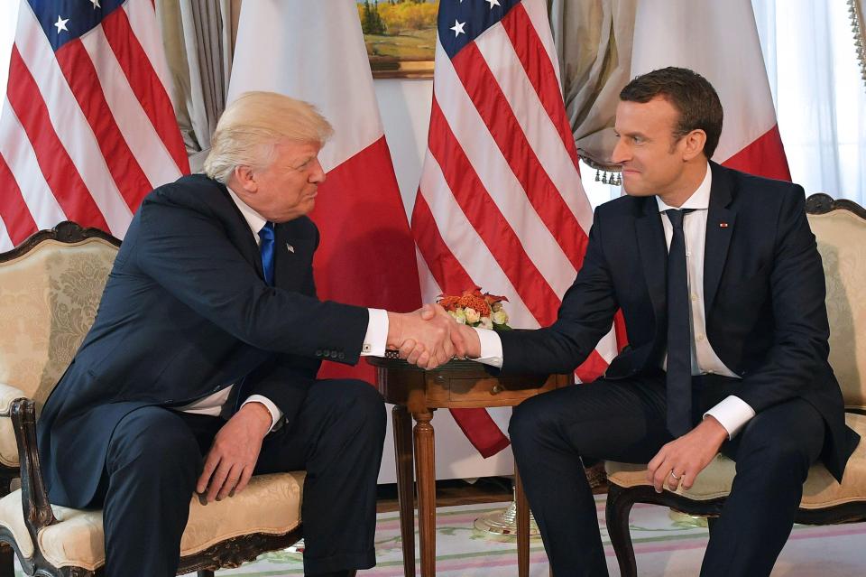  President Macron is expected to try and persuade Trump to uphold the deal during a state visit to the US starting today