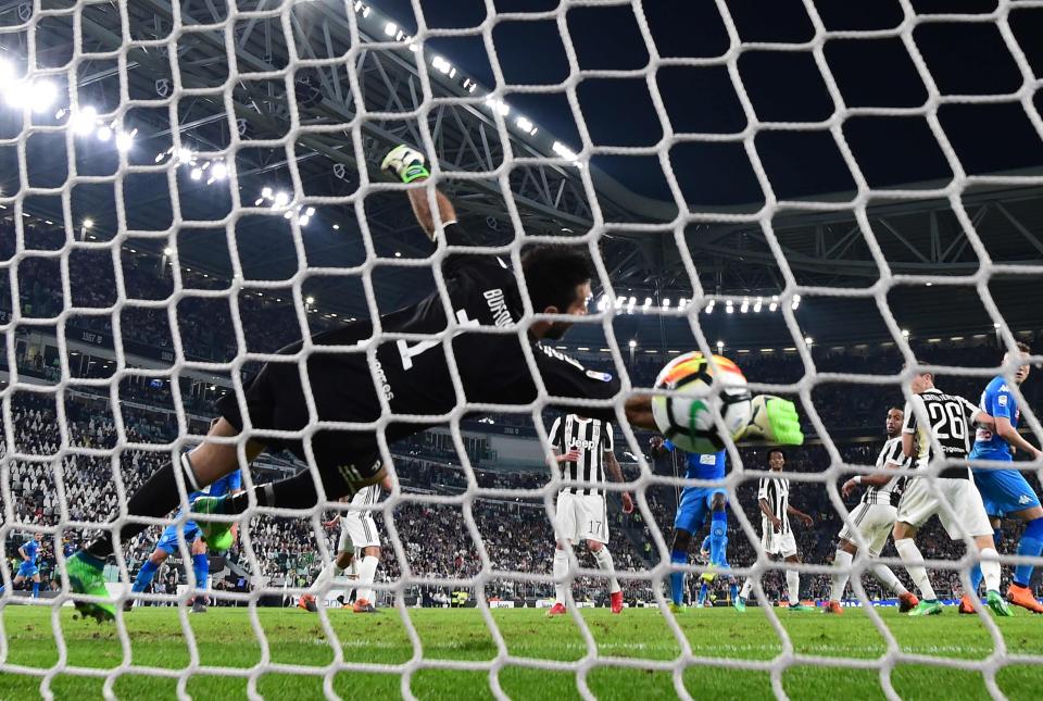 Koulibaly's header bounced past Gianluigi Buffon's hand to give Napoli an incredible win against the six-time champions