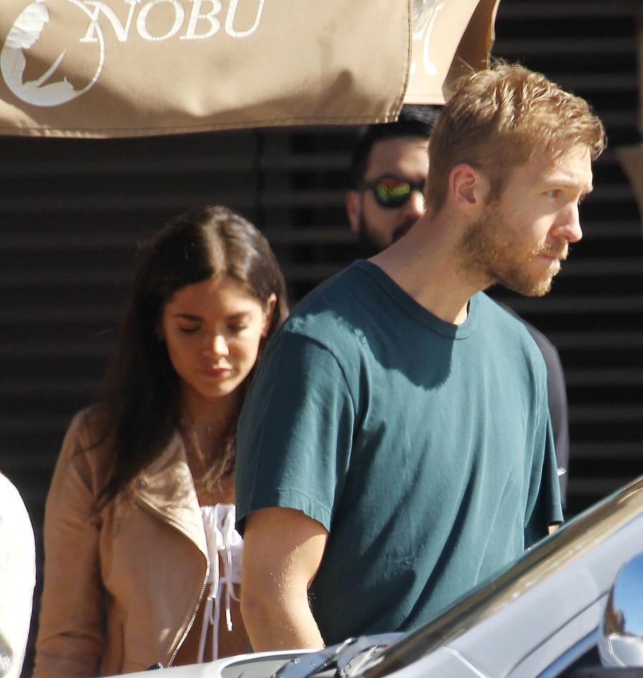 He was joined by girlfriend Aarika Wolf