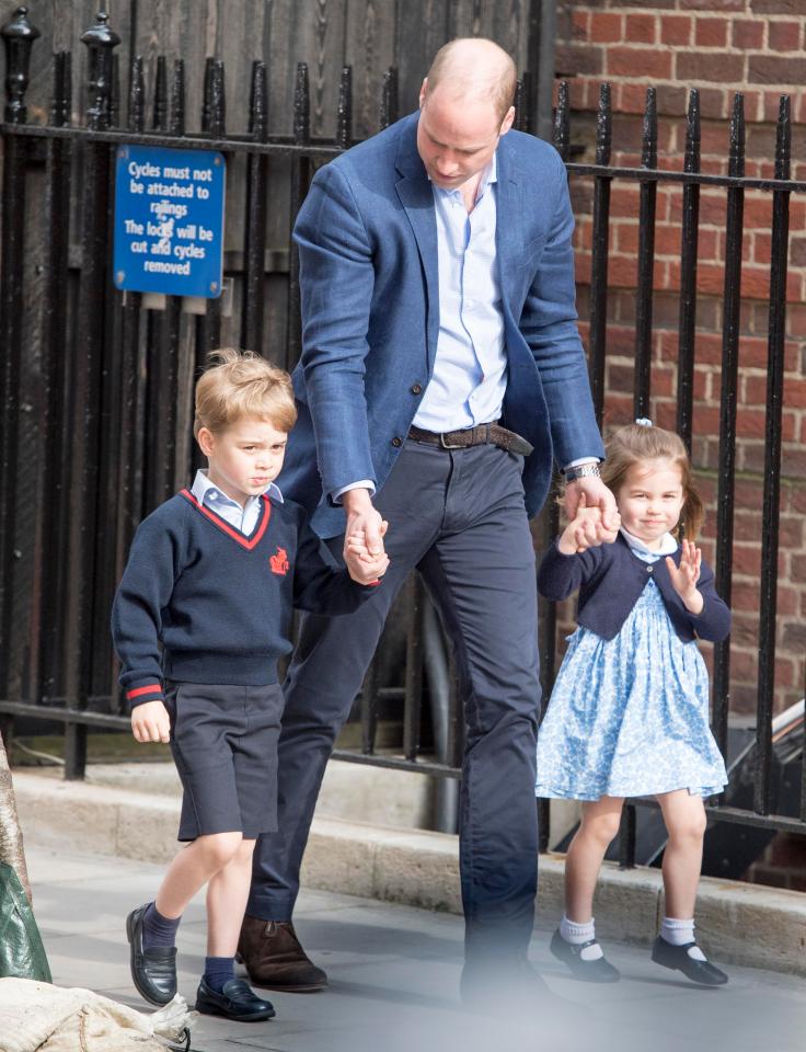  Prince George shares one of his middle names with his baby brother