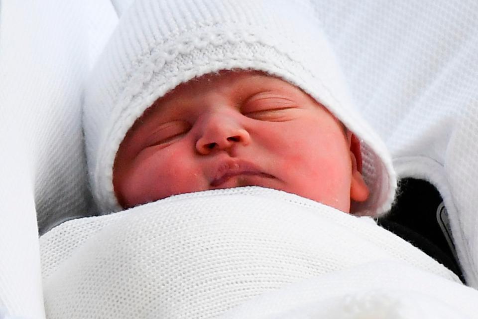  The royal baby has been named Louis Arthur Charles