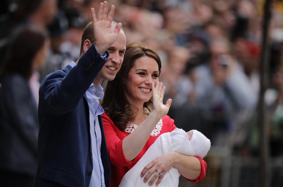 William and Kate welcomed their new baby on Monday, and showed him off to the world outside the hospital