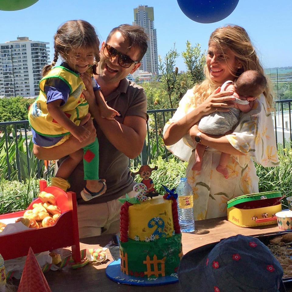  Parents Gonca and Oktay say their daughter's hair attracts a lot of attention