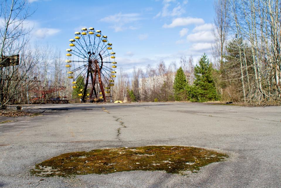  It is safe to visit the barren ghost town