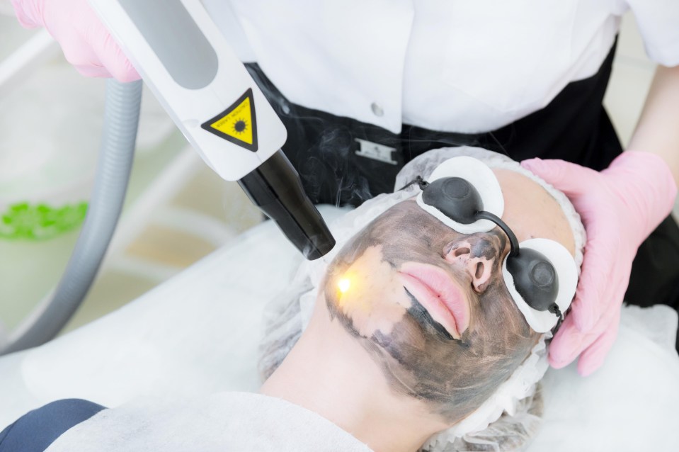 The laser is said to penetrate deep into the skin