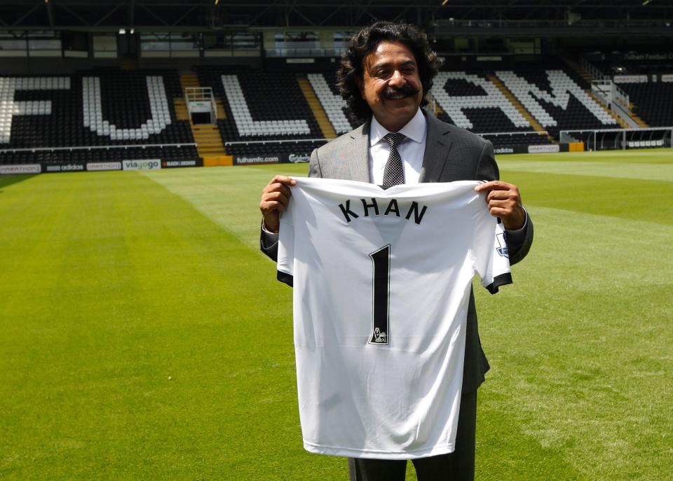  Fulham owner Shahid Khan is closing in on a £1billion deal to purchase the national stadium