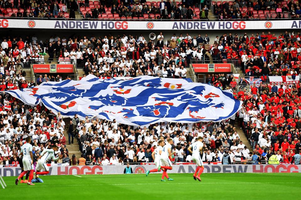 England returned to Wembley in 2007 after seven years away from their national stadium