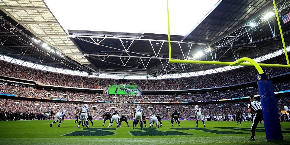 Khan's Jackson Jaguars have played matches at Wembley in the past, including this game game with Indianapolis Colts in 2016