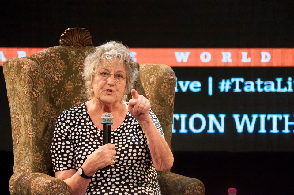 A lot of naysayers predict her fall already – such as Germaine Greer, pictured