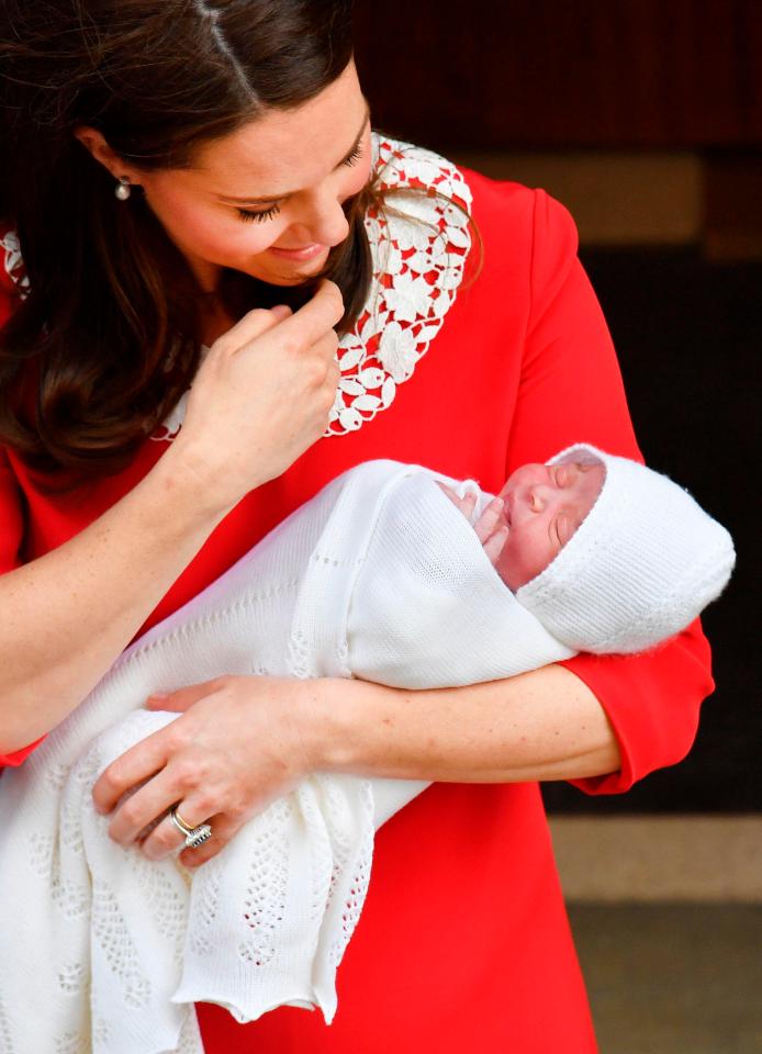  Prince Louis was born on April 23, 2018