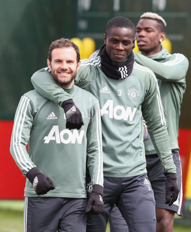 Juan Mata turns 30 today and celebrated the milestone at training