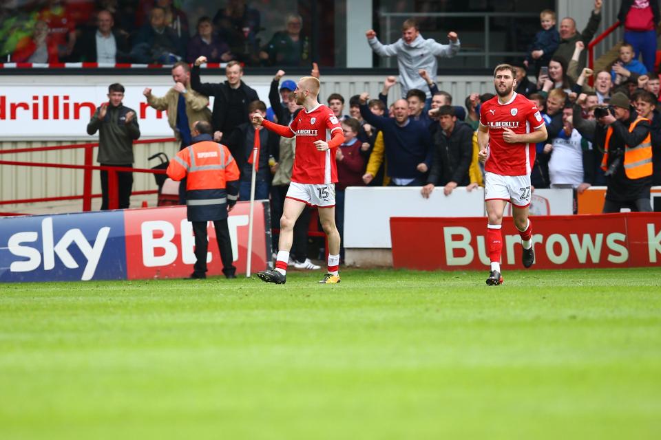  Barnsley now start the final day of the season outside the drop zone on goal difference.