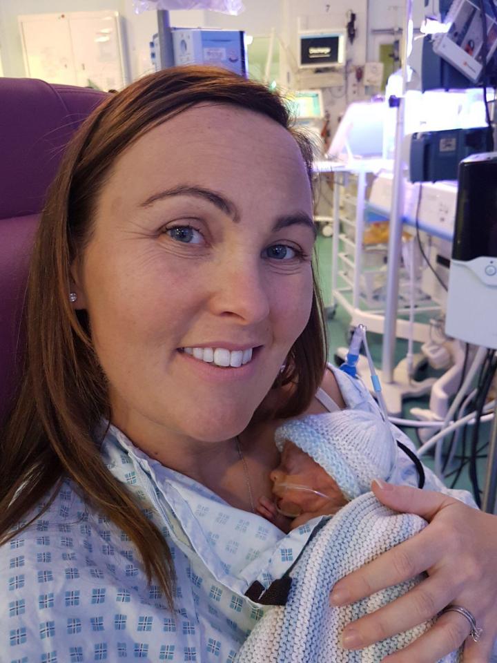  Mum Michelle calls Frankie her little miracle