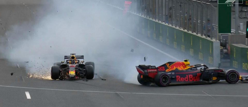 Red Bull were furious with the driving of team-mates Max Verstappen and Daniel Ricciardo