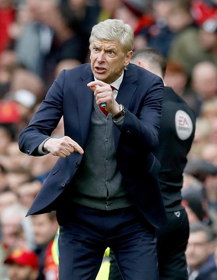 Arsene Wenger was clearly in the know who hadn't done their job right at the death