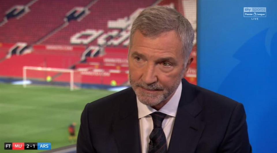  Graeme Souness has slammed the performance of Arsenal's Granit Xhaka in the Manchester United defeat