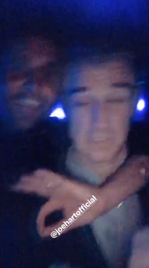  Liam Gatsby posted a video of Hart in a club