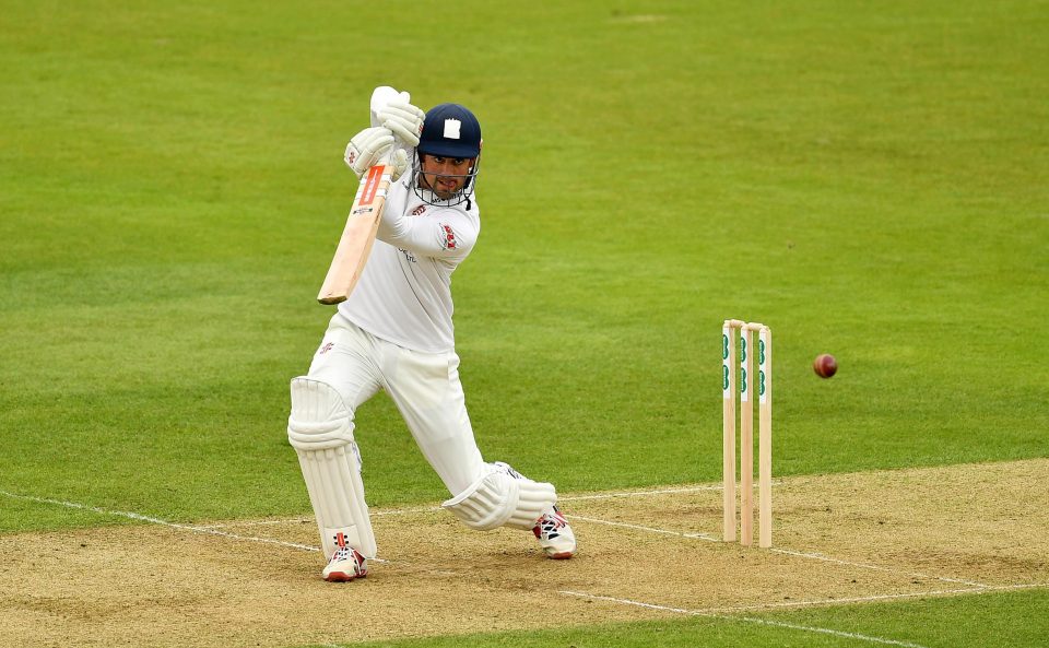 Alastair Cook put in an impressive showing during his first outing of the county season