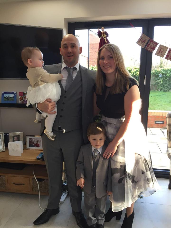 Samantha and Martin both found out they had cancer while they were expecting their second child