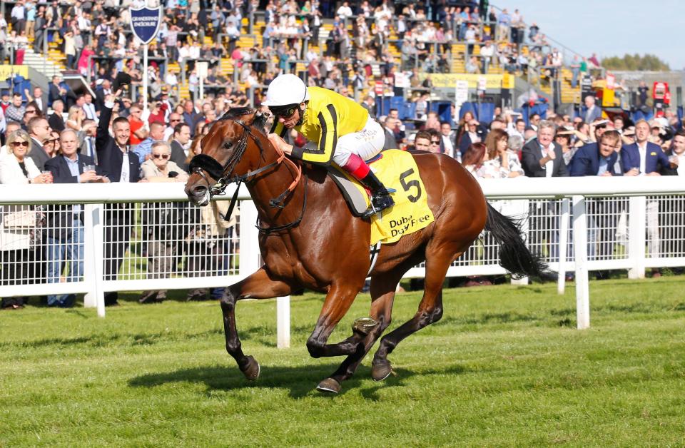  James Garfield broke a track record the last time he was at Newbury