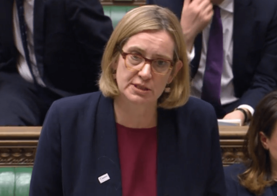  Amber Rudd faces calls to quit as Home Secretary