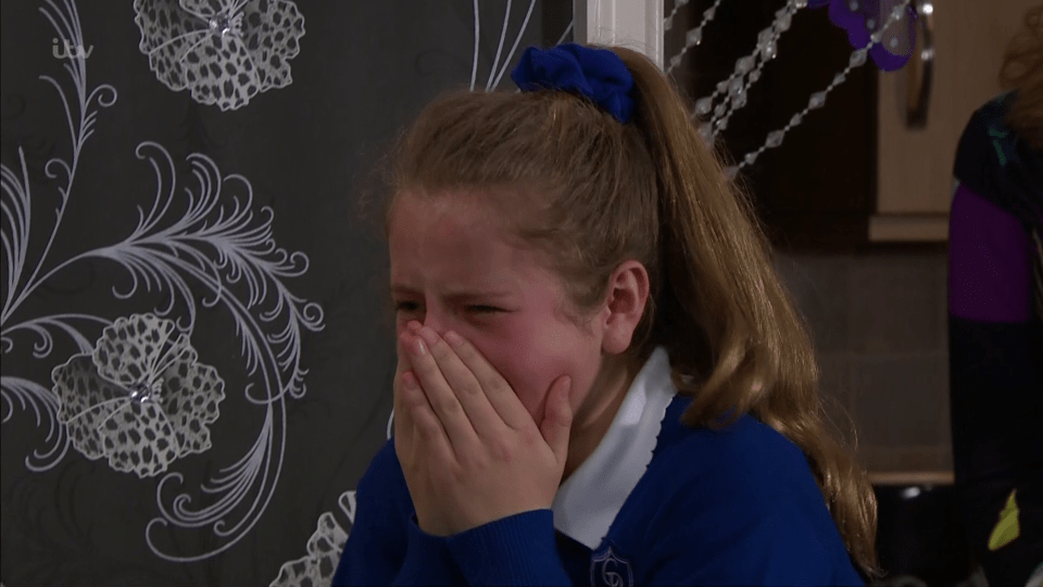 Viewers were heartbroken for the schoolgirl 