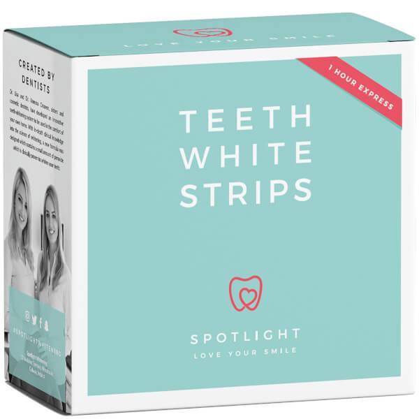  The Spotlight Whitening Strips are the first of their kind in Europe