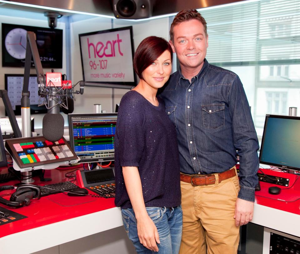 Emma and Stephen present a weekly radio show together on Heart on Sunday mornings