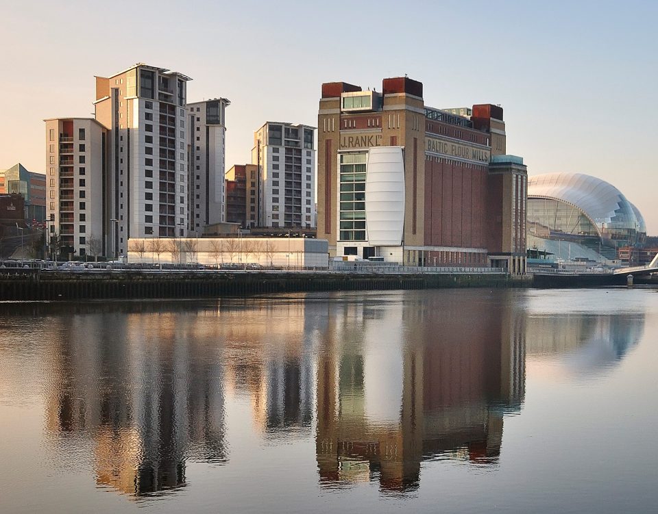  Baltic Centre overlooking the River Tyne